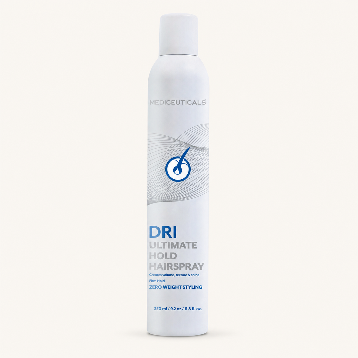 Mediceuticals DRI Ultimate Hold Haarspray 350ml | Stevige Fixatie & Volume