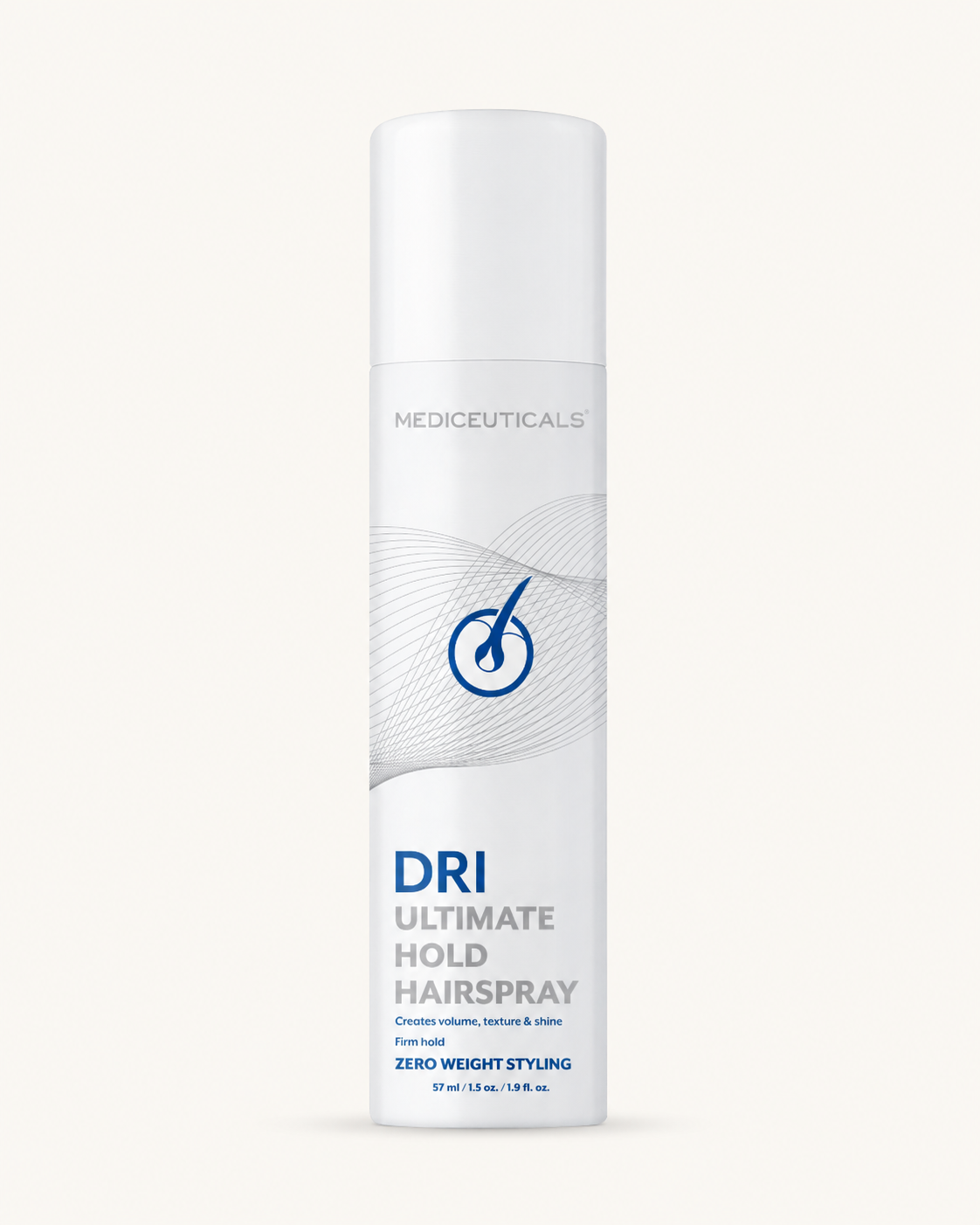 Mediceuticals DRI Ultimate Hold Hairspray 57 ml | Fijación fuerte y volumen
