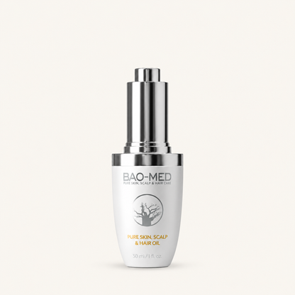 Bao-Med Pure Skin, Scalp & Hair Oil 30ml | Aceite de Baobab Orgánico
