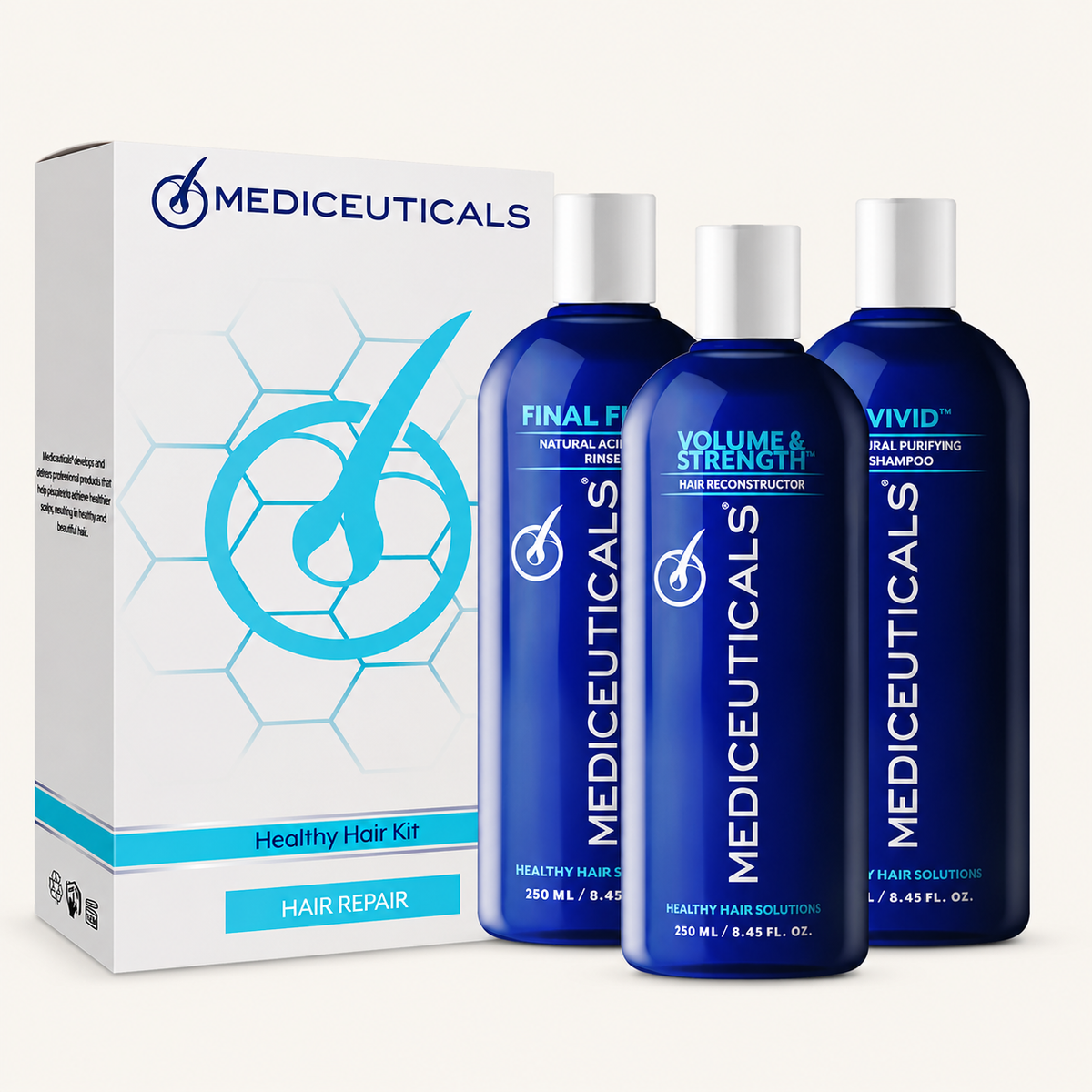 Mediceuticals Volume & Strength Acondicionador 1L | Cabello fino y dañado