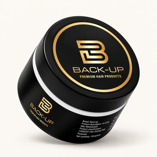 Back-Up Curly Hair Wax Strong Hold 150ml