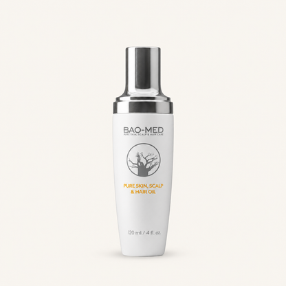 Bao-Med Pure Skin, Scalp & Hair Oil 120ml | Organic Baobab Oil