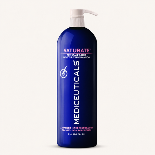 Mediceuticals Saturate Shampoo 1 liter | Women’s Dry & Thinning Hair